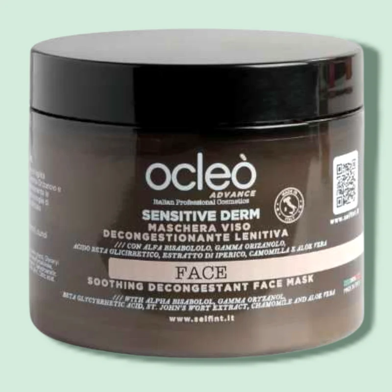 Maschera Viso Decongestionante Lenitiva 500Ml
