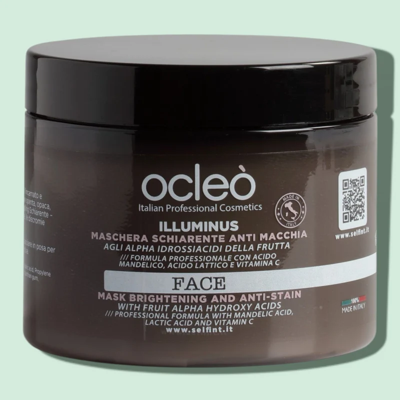 Maschera Schiarente Anti Macchia Agli Alpha Idrossiacidi Della Frutta 500Ml