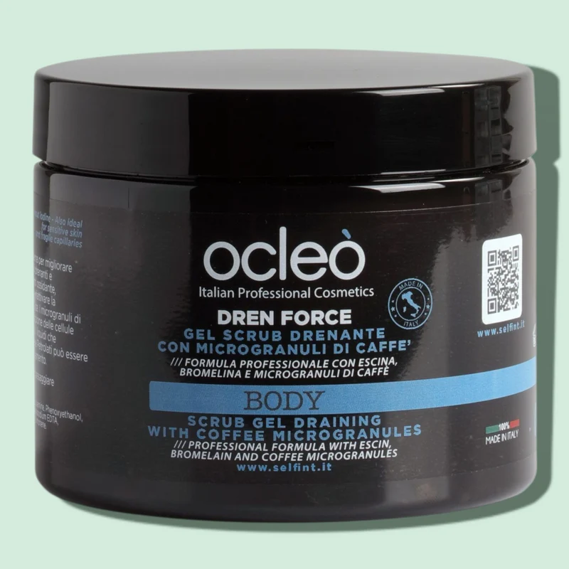 Gel Scrub Drenante - Disintossicante – Lipo Riducente 500ml