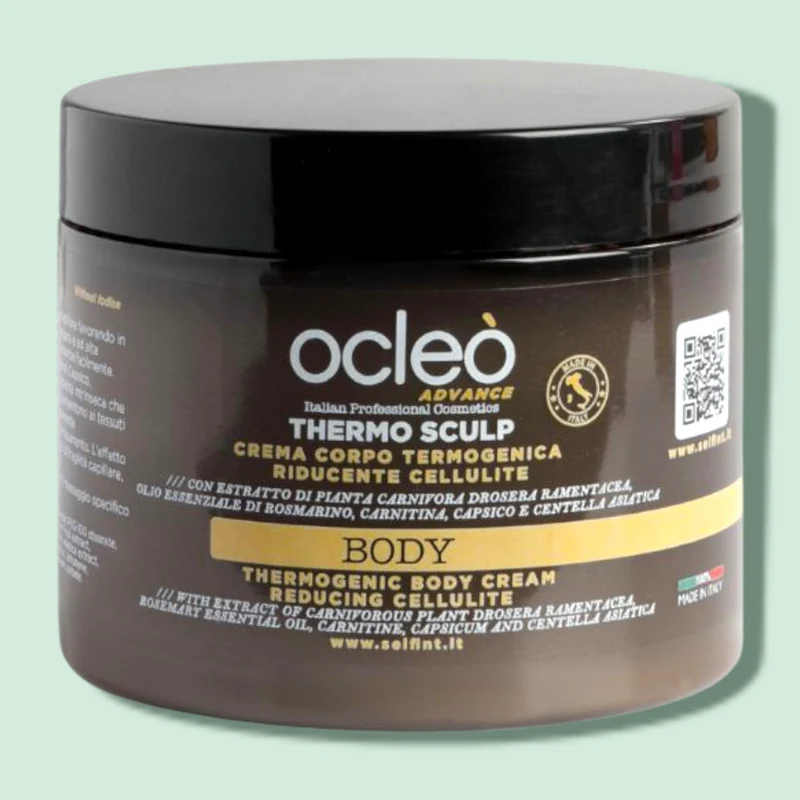 Crema Corpo Termogenica Riducente Cellulite 500Ml