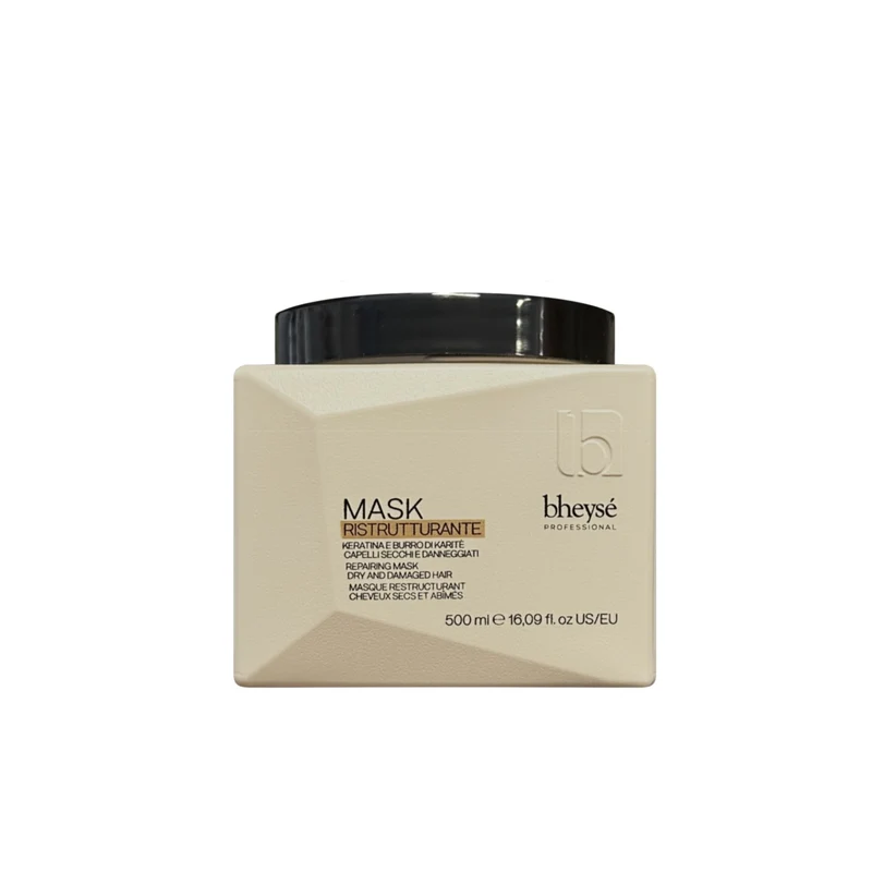 Kit Shampoo e Maschera ristrutturante per capelli secchi e danneggiati BHEYSE' PROFESSIONAL