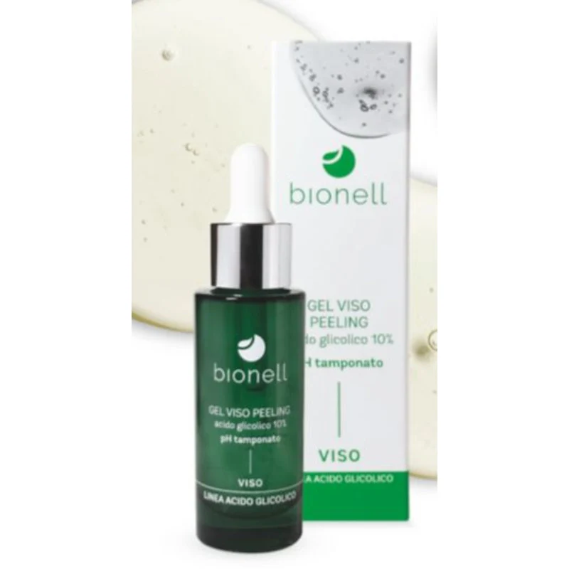 Gel Viso Peeling Acido Glicolico 10% Bionell 30 ml