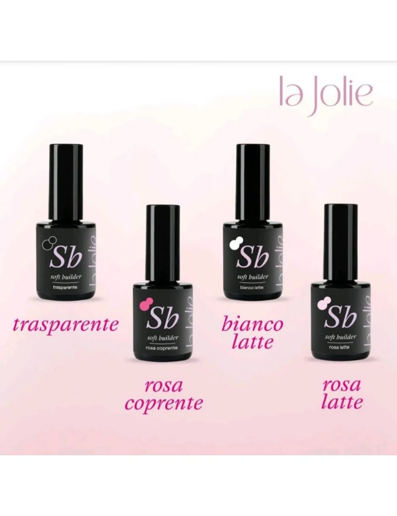 GEL COSTRUTTORE INNOVATIVO SOFT BUILDER CON PENNELLO - 12ML La Jolie