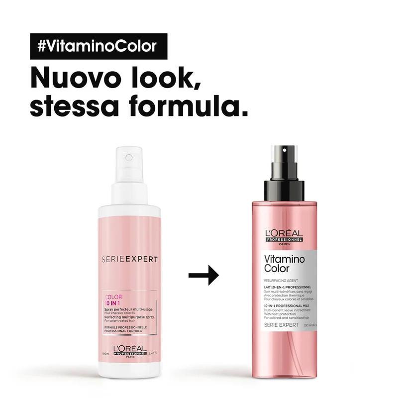 L'Oréal Professionnel Paris Serie Expert Vitamino Color Spray 10in1 190ml - spray per capelli colorati