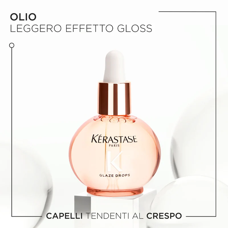 Kerastase Gloss Absolu Glaze Drops Oil 45ml - olio anticrespo illuminante