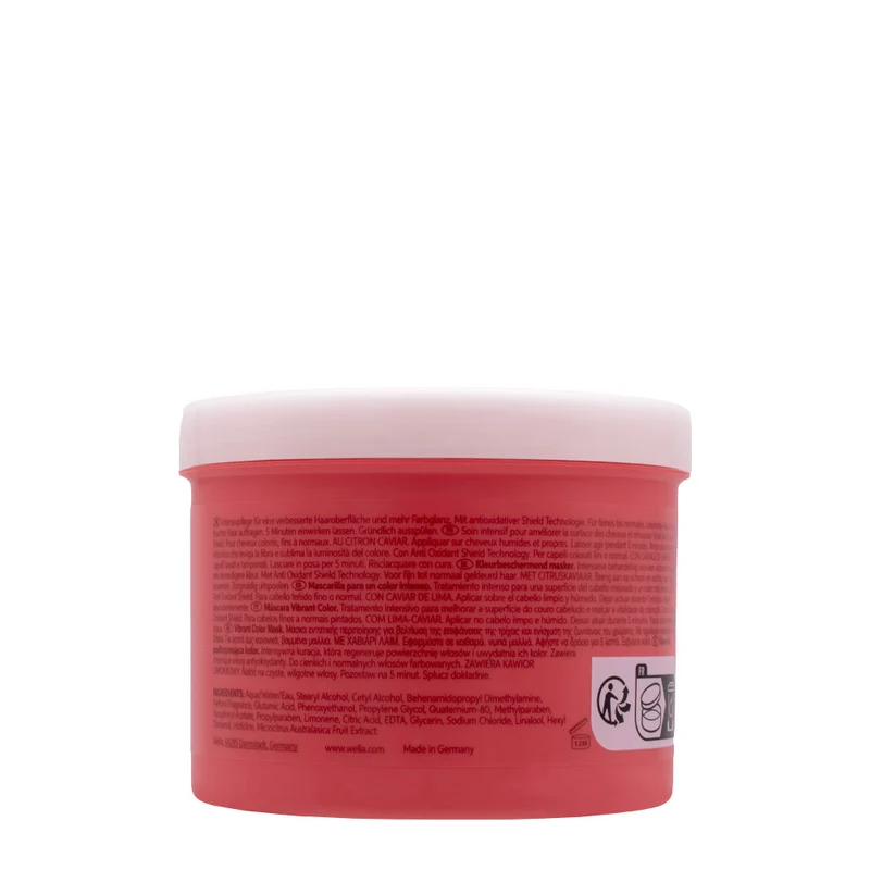 Wella Invigo Color Brilliance Fine Vibrant Color Mask 500ml - maschera per capelli normali-fini