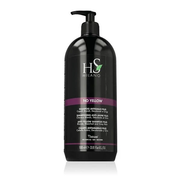 Shampoo Antigiallo No Yellow Hs Milano 1000ml