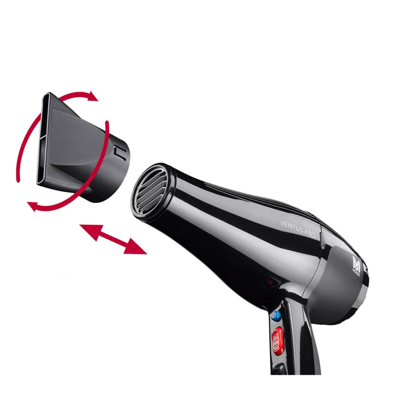 Moser Ventus Pro Black - asciugacapelli professionale