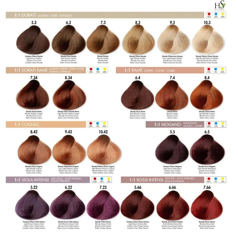 TINTURA HS MILANO NEW 11.0 100ML