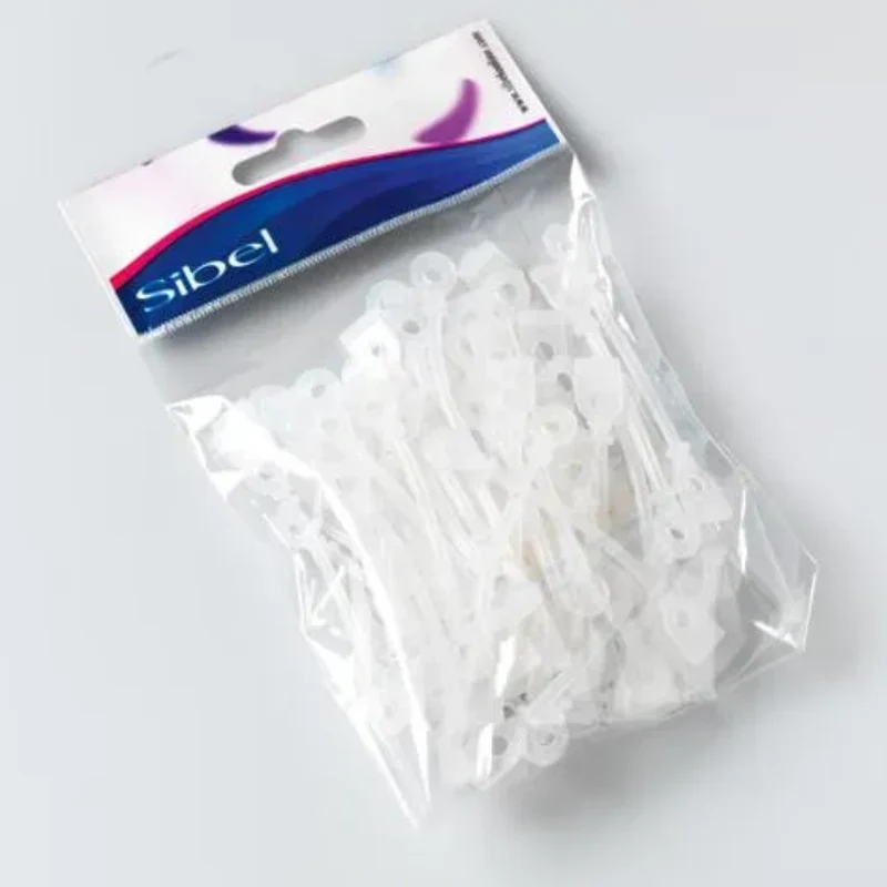 Sibel Elastici Professionali in Silicone Rinforzati – Confezione da 50 Pezzi