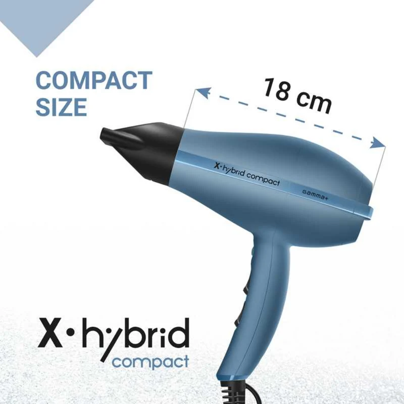 Gamma+ X·Hybrid Compact – Asciugacapelli Professionale Compatto