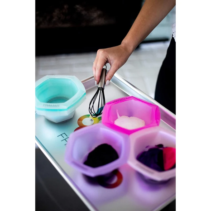 Framar Mighty Mixer Nero – Mini Frusta per Colore e Decolorante