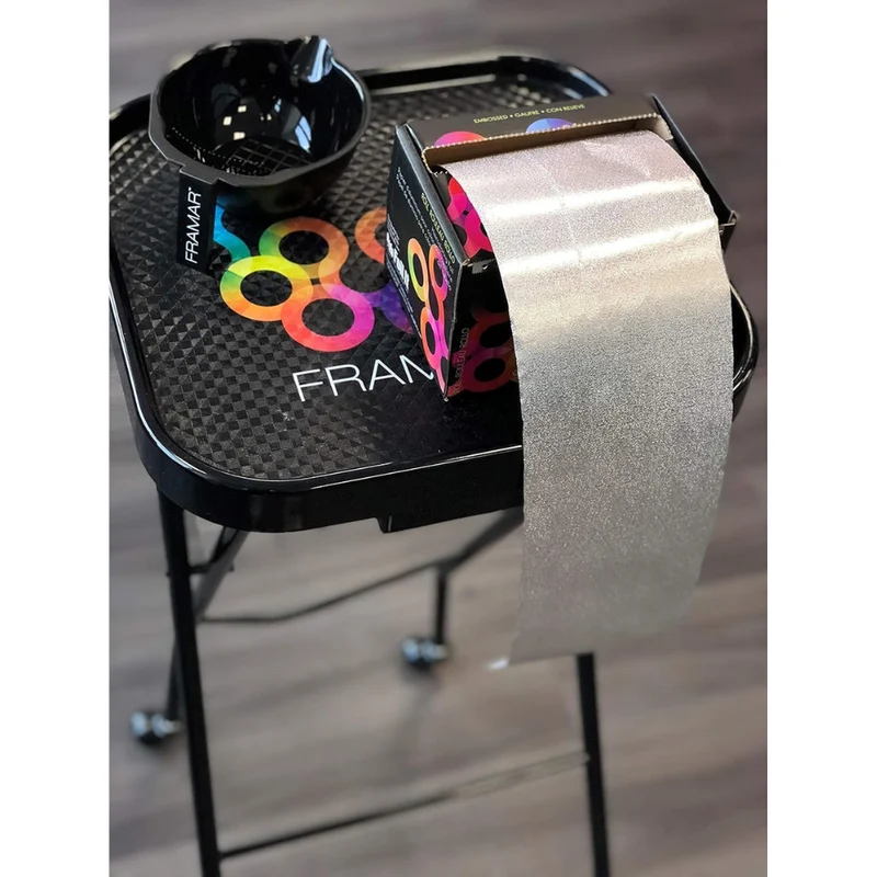 Framar Rotolo Alluminio Goffrato Silver per Colorazione e Meches