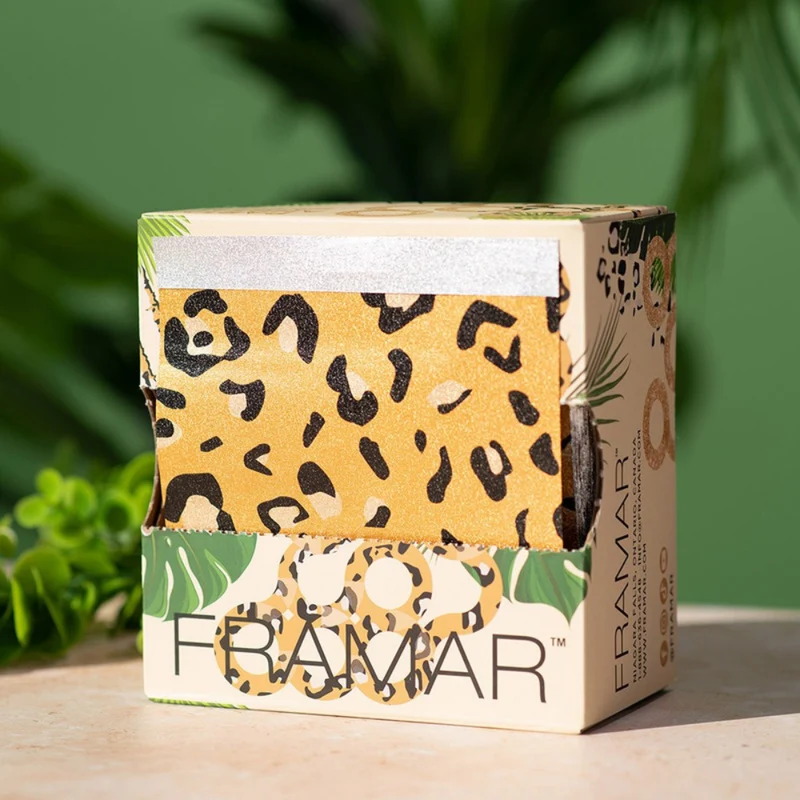 Framar Cartine Meches Pop Up Party Animal Leopardate 500pz