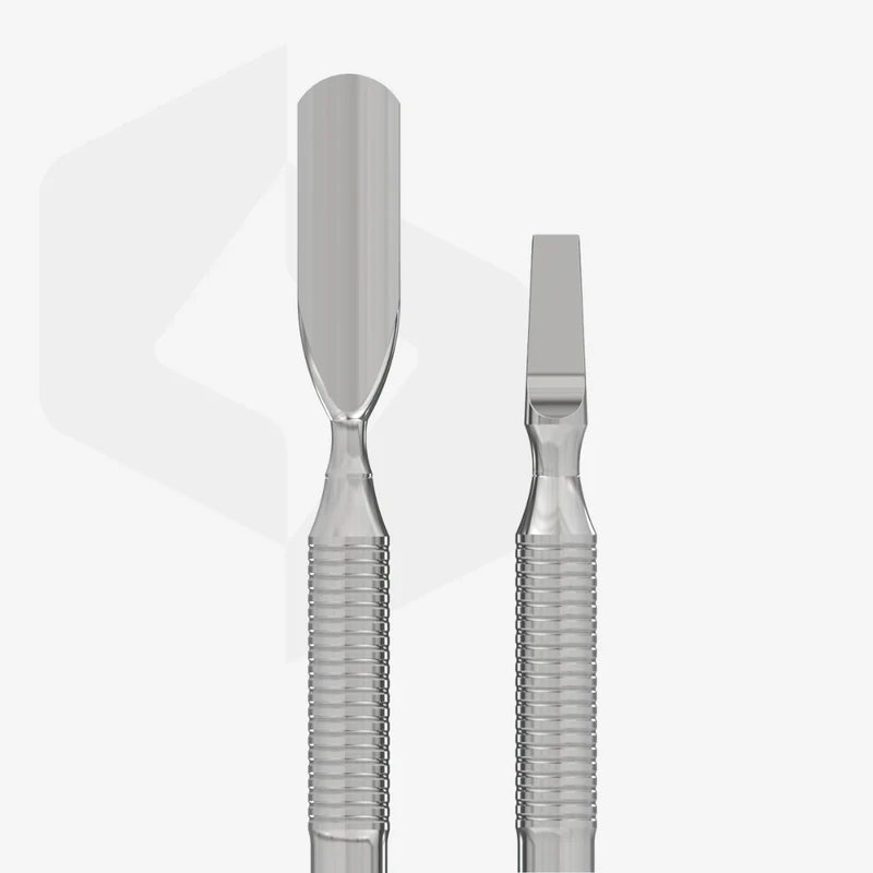 Staleks Pro Spatola per manicure (pusher largo + lama dritta) – EXPERT 30 TYPE 5