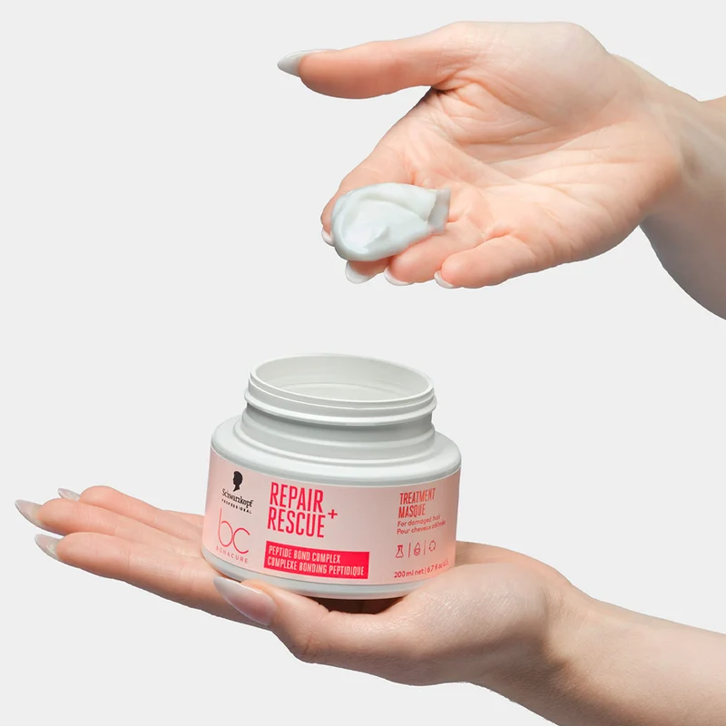 Schwarzkopf Professional BC Bonacure Repair Rescue+ Treatment Masque 200ml - maschera capelli danneggiati