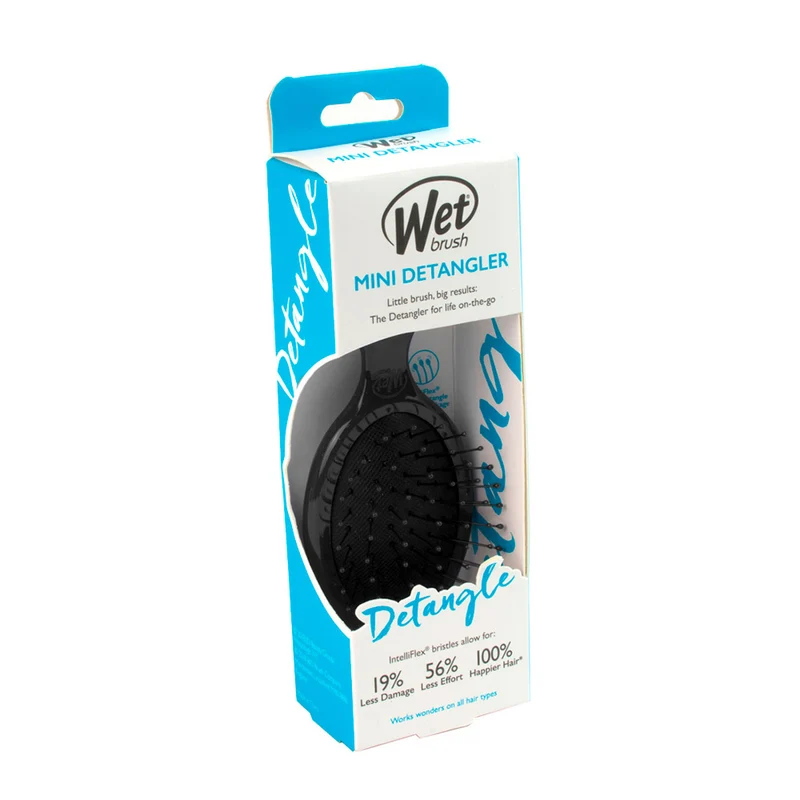 WetBrush Pro Mini Detangler Black - mini spazzola districante