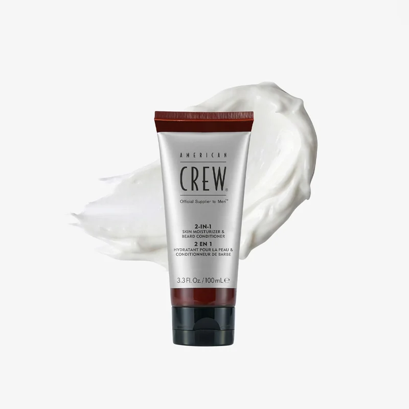 American Crew 2-in-1 Skin Moisturizer & Beard Conditioner 100ml - balsamo idratante pelle e barba