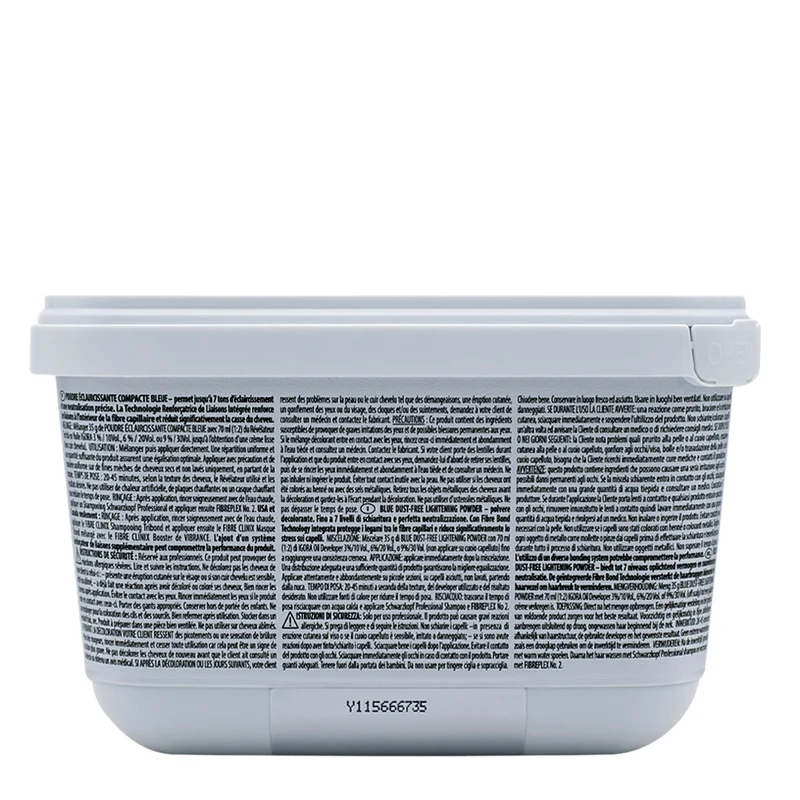 Schwarzkopf Professional Igora Vario Blond Plus Blue Dust Free Lightening Powder 450gr - polvere decolorante anti giallo