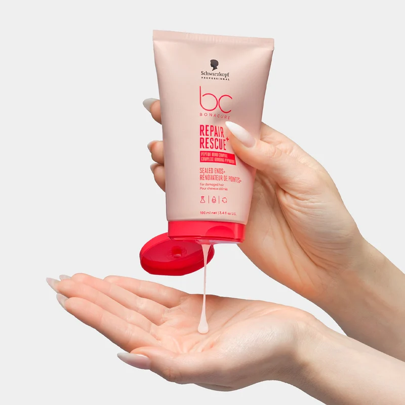 Schwarzkopf Professional Repair Rescue+ Sealed Ends+ 100ml - trattamento capelli danneggiati