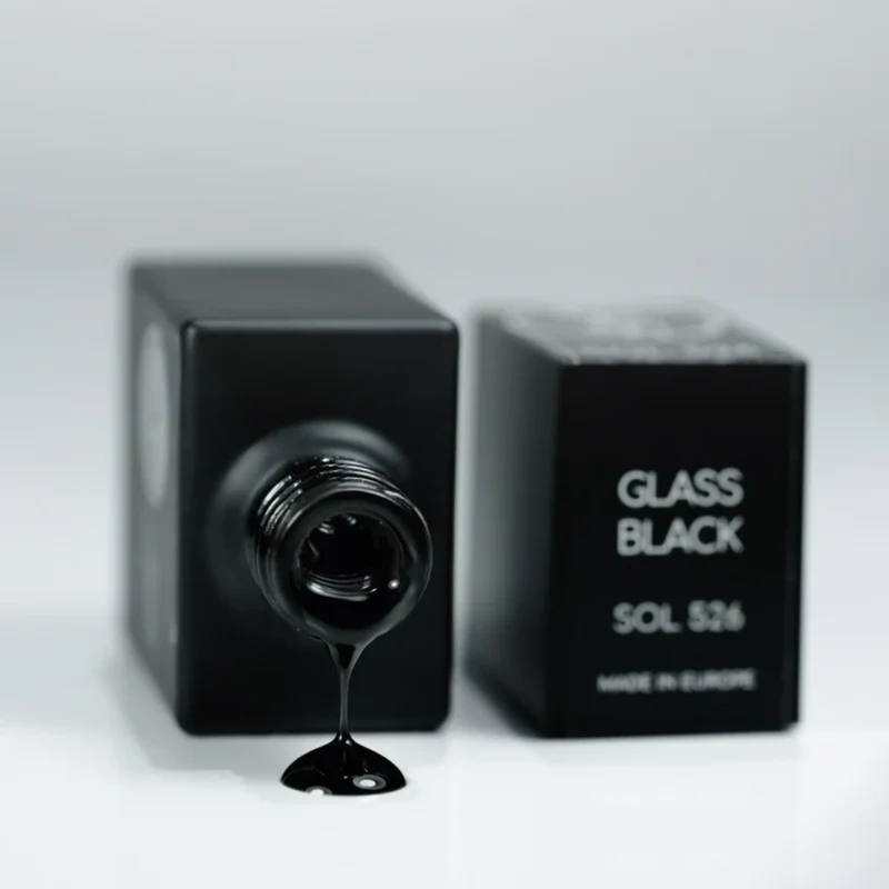 LAIF Soak Off 526 Nero Glass Black Smalto Semipermanente 10ml