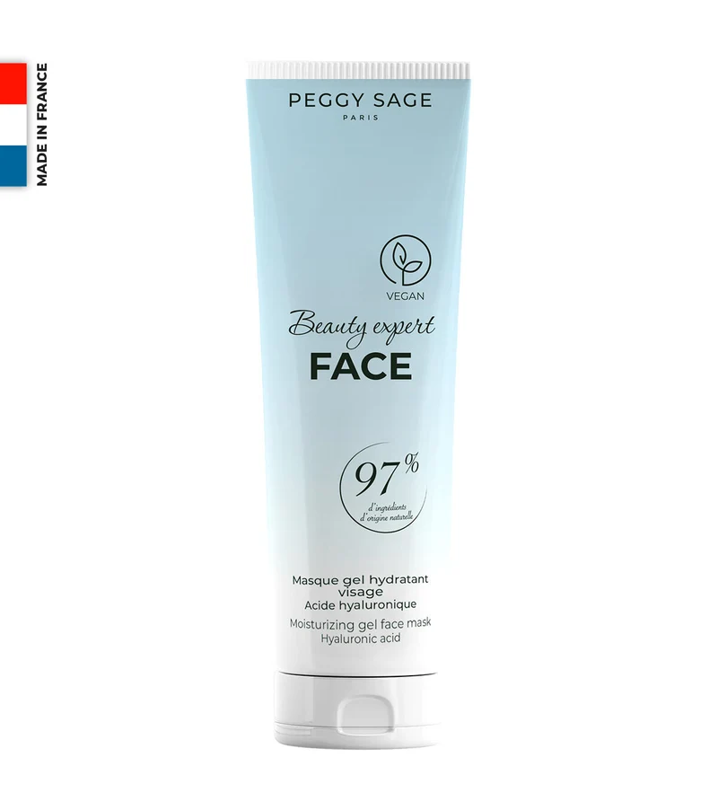 PEGGY SAGE BEAUTY EXPERT FACE Maschera Viso Gel Idratante - Acido Ialuronico 100ml (402640)