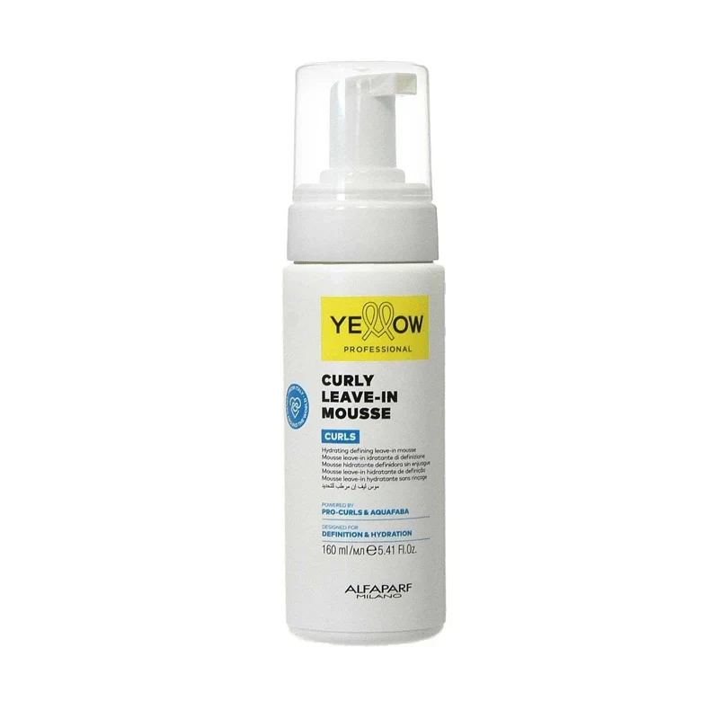 Curly Leave-in Mousse Yellow Alfaparf 160ml