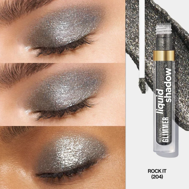 REVLON GLIMMER LIQUID SHADOW ROCK-IT 204