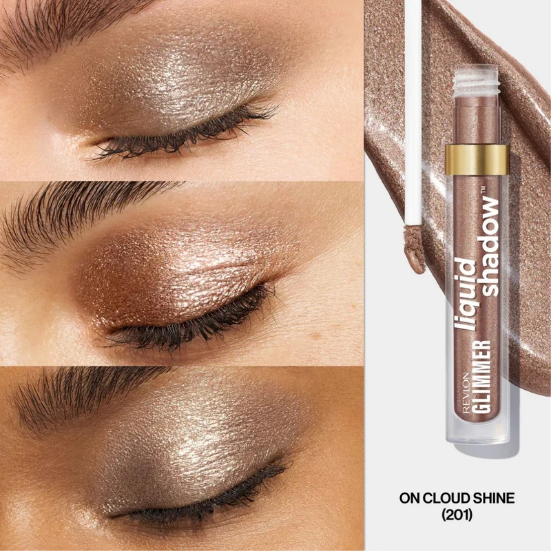 REVLON GLIMMER LIQUID SHADOW ON CLOUD SHINE 201