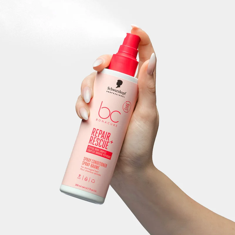 Schwarzkopf BC Bonacure Repair Rescue+ Spray Conditioner 200ml - balsamo spray capelli danneggiati