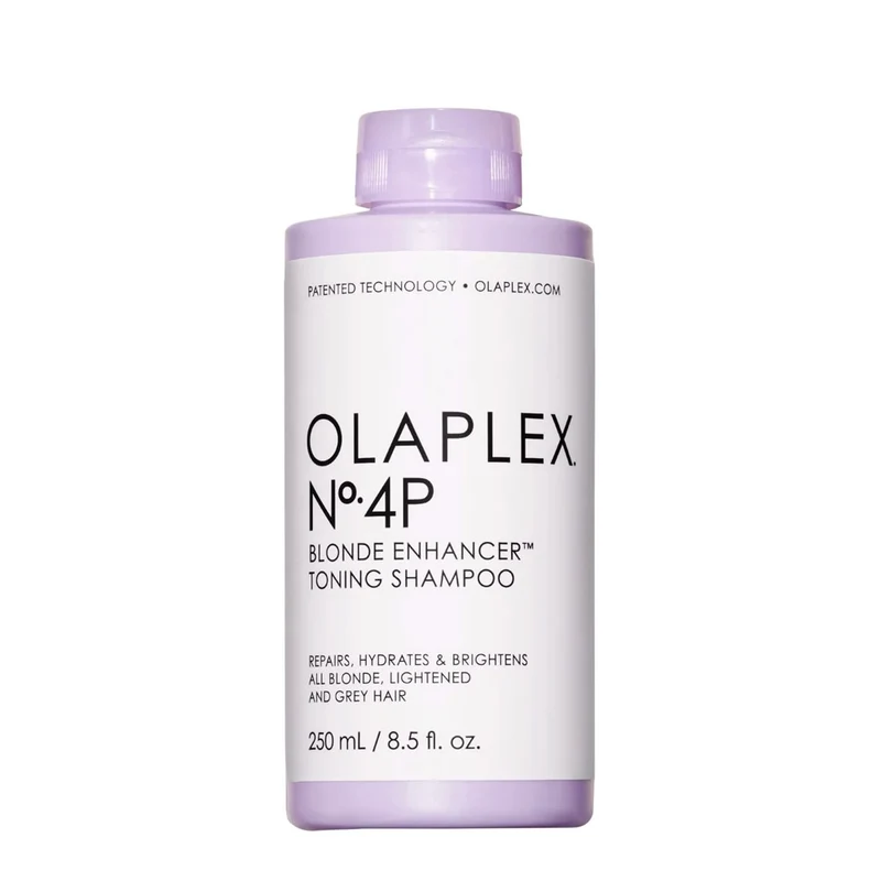 Olaplex N° 4P Blonde Enhancer Toning Shampoo 250ml 5P Conditioner 250ml N° 7 Bonding Oil 30ml