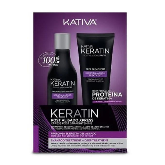 Kativa Keratin Post Smoothing Xpress Set 2x300ml)