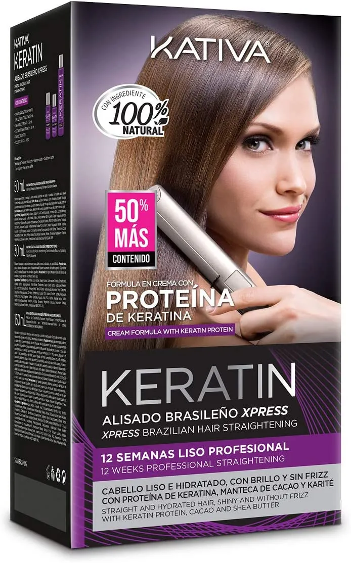 Kativa keratin kit liscio brasiliano