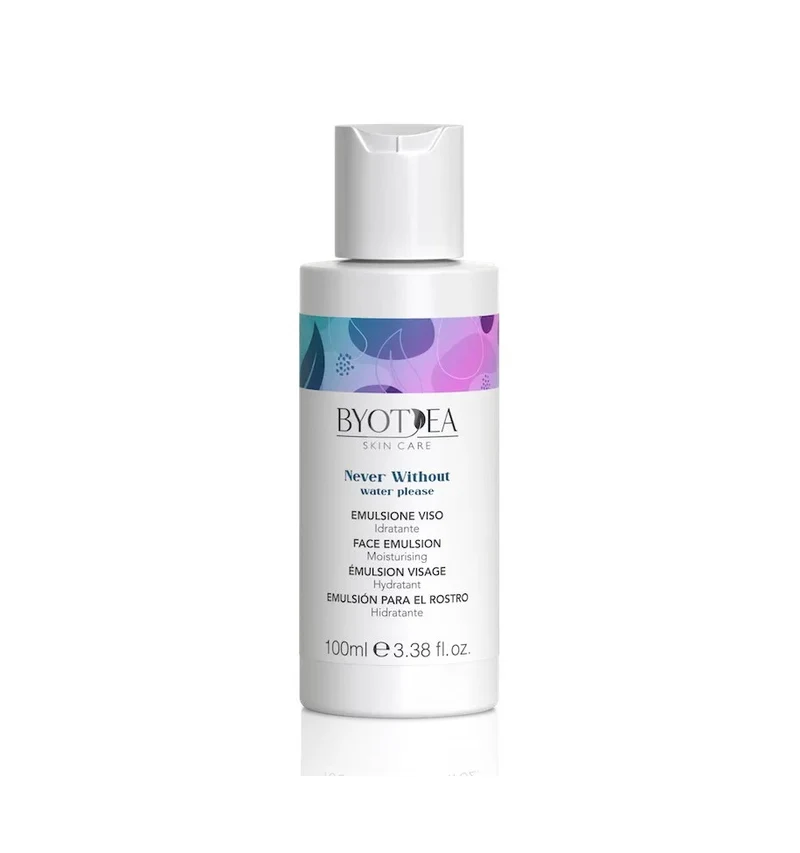 BYOTEA SKIN CARE NEVER WITHOUT WATER PLEASE EMULSIONE VISO IDRATANTE 100ML