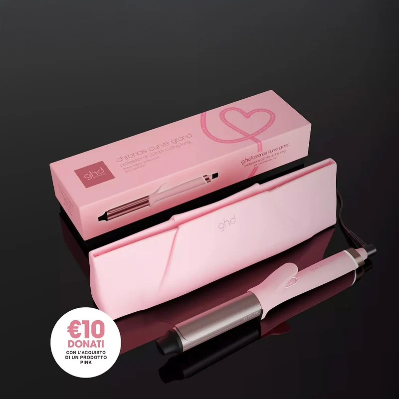 Ghd Our Pink Curve Chronos Grand Tong - arricciacapelli