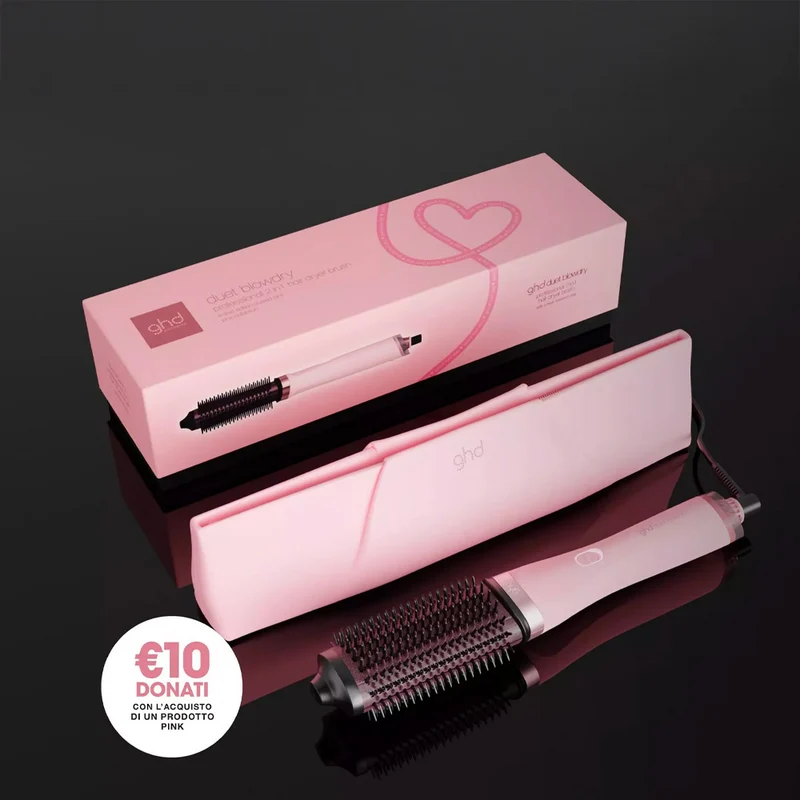 Ghd Our Pink Duet Blowdry - spazzola asciugacapelli