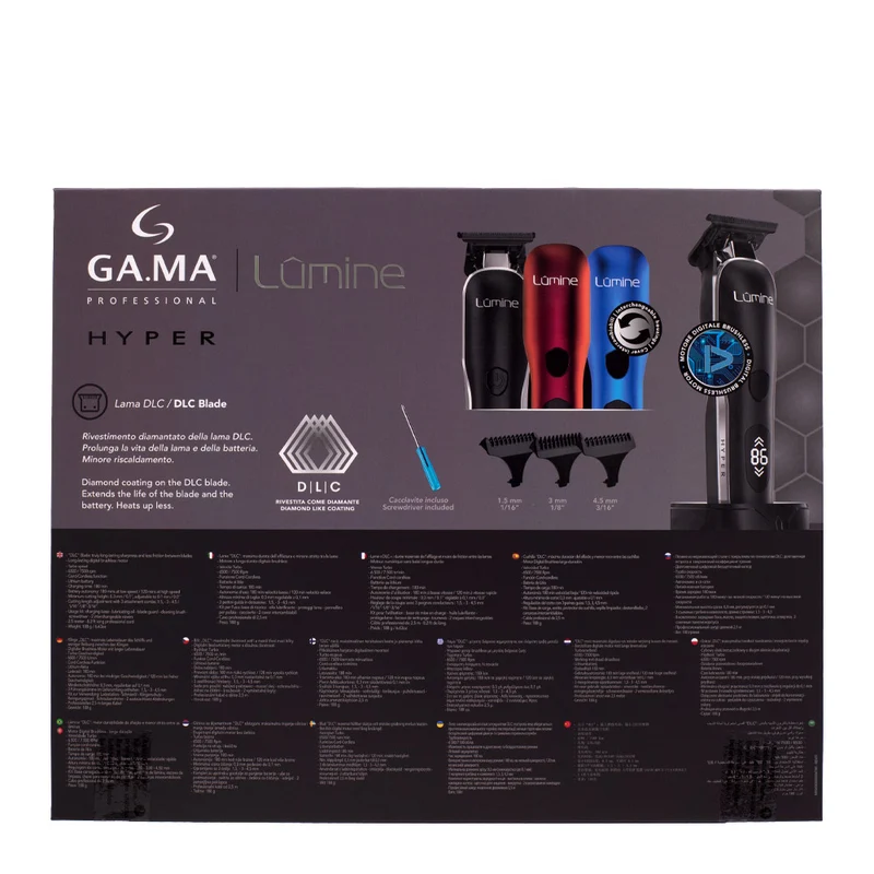 Ga.ma Professional Lumine Hyper Clipper - tagliacapelli