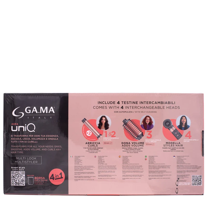 Ga.ma Professional IQ Multistyler Uniq Aura - styler 3 in 1