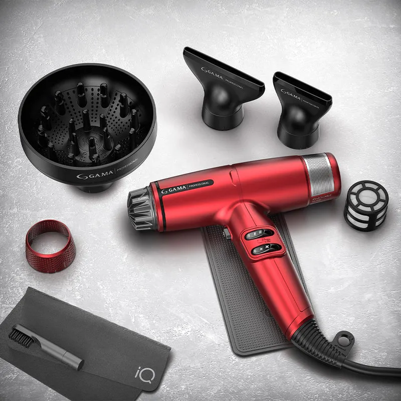 Ga.ma Professional IQ Lite Max Rosso - asciugacapelli