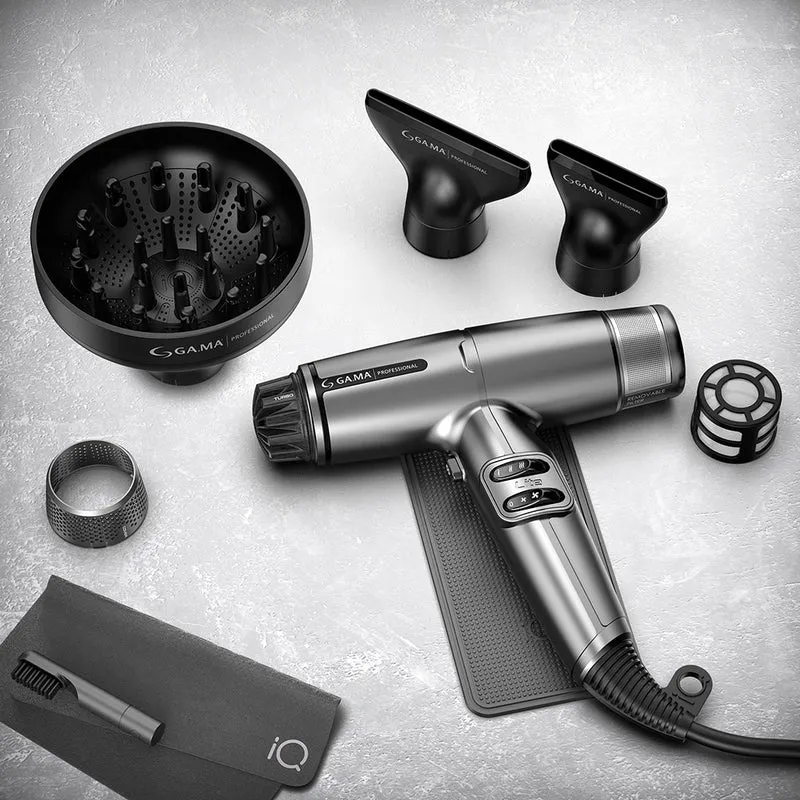 Ga.ma Professional IQ Lite Max Grigio - asciugacapelli
