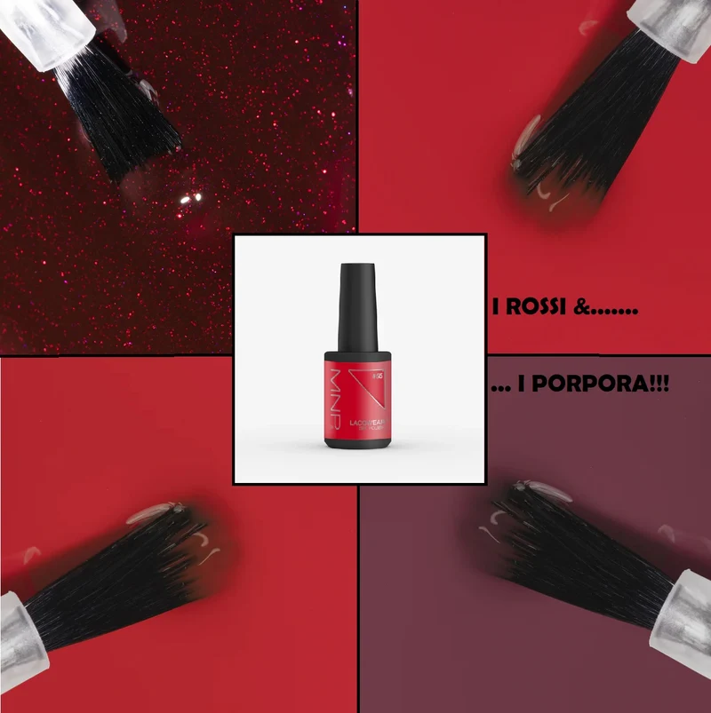Mesauda - Smalti Semipermanenti Lacqwear - Rossi & Porpora!! - 10 Ml