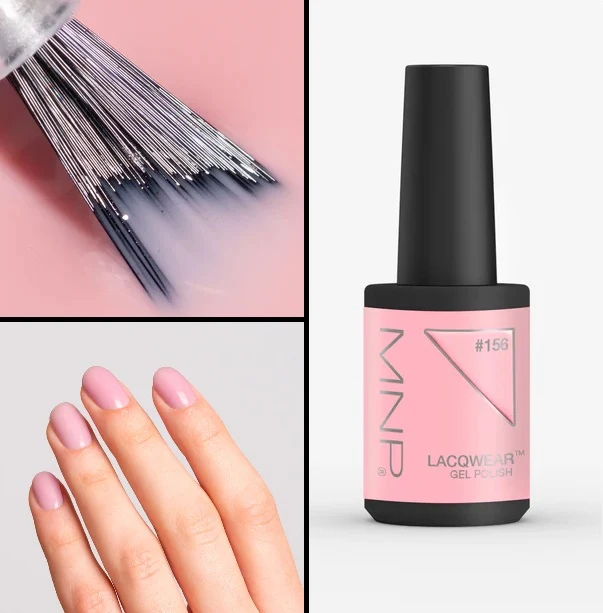 Mesauda - Smalti Semipermanenti - Lacqwear - 10 Ml - I BIanchi, Rosa, Glitter, Nude