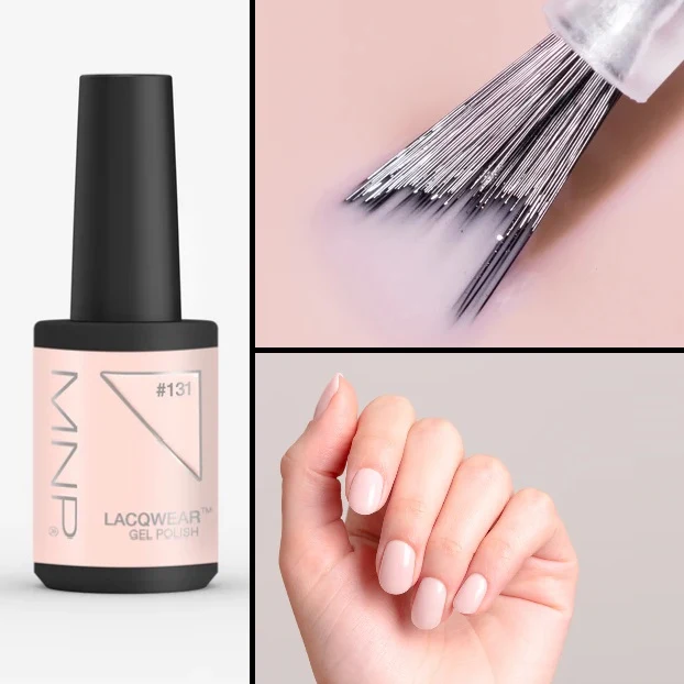 Mesauda - Smalti Semipermanenti - Lacqwear - 10 Ml - I BIanchi, Rosa, Glitter, Nude