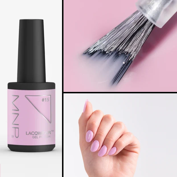 Mesauda - Smalti Semipermanenti - Lacqwear - 10 Ml - I BIanchi, Rosa, Glitter, Nude