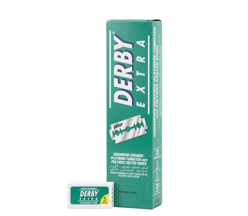 Lame Derby Extra Verdi Platinum 100pz