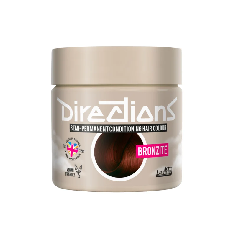 Directions Bronzite Tinta Semipermanente Castano Profondo con Riflessi Bronzo 100ml