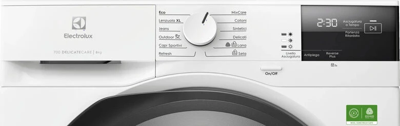 Electrolux EW7HBG28A asciugatrice Libera installazione Caricamento frontale 8 kg Bianco