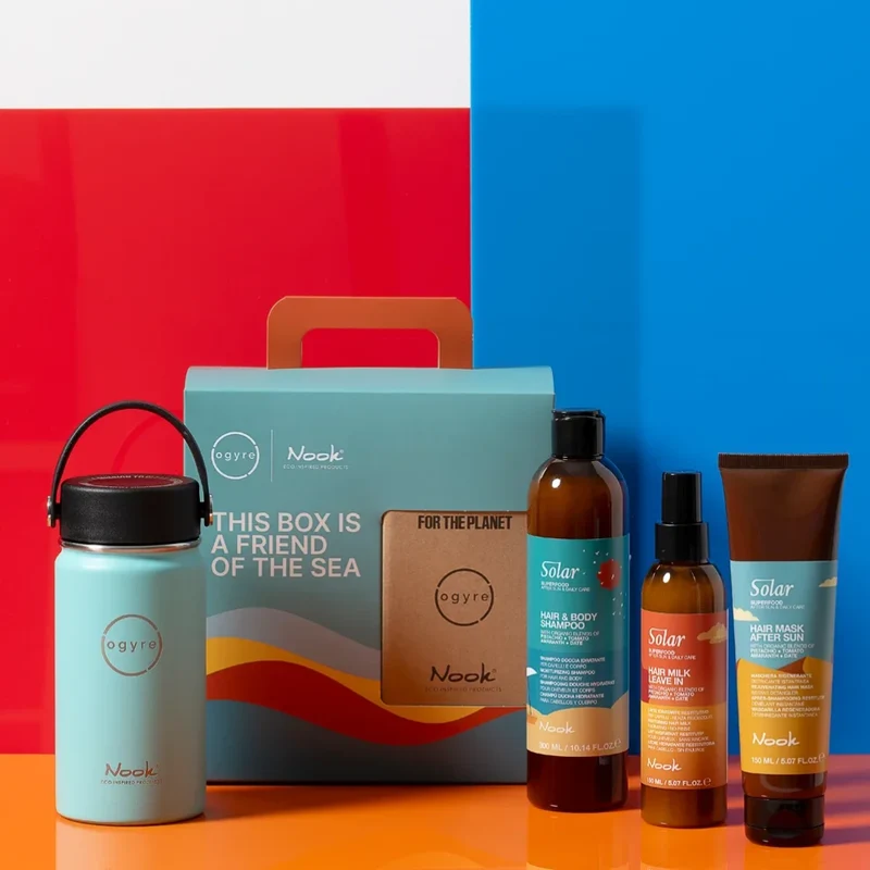 Nook Kit Solare Capelli e Corpo + Borraccia Omaggio – Protezione Completa Estate