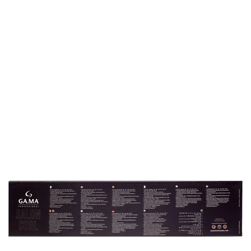 Ga.ma Professional Classic Salon Curl Conico - ferro arricciacapelli conico