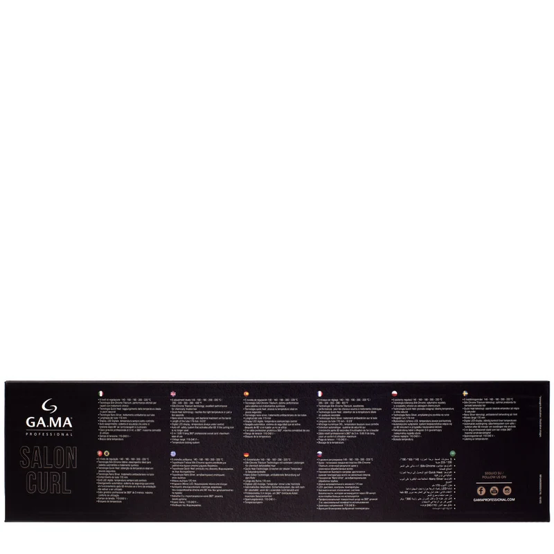 Ga.ma Professional Classic Salon Curl ø 38mm - ferro arricciacapelli